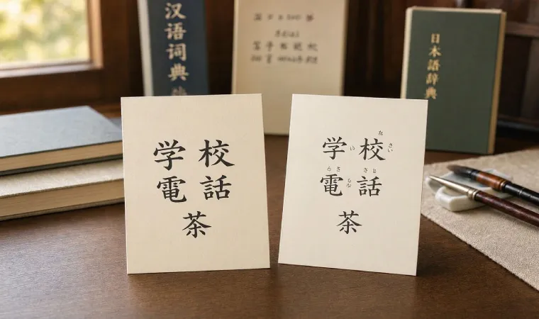 مقایسه Hanzi و Kanji در زبان چینی و ژاپنی