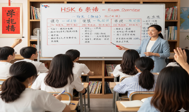 آشنایی کامل با آزمون HSK 6