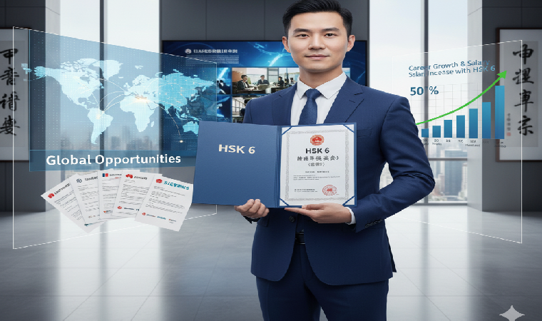تخصصی کلی و مزایای مدرک HSK 6