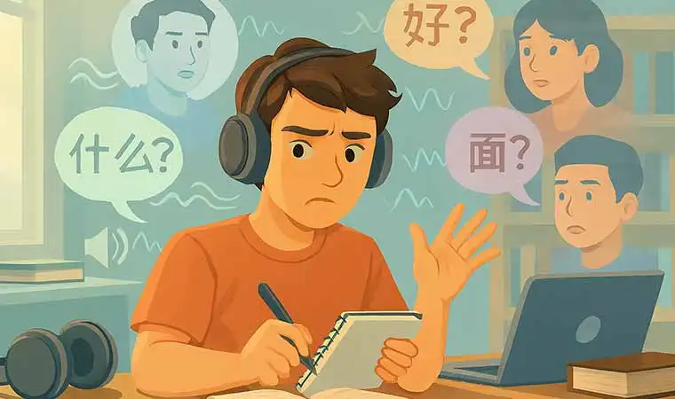 اشتباهات شنیداری رایج در زبان چینی