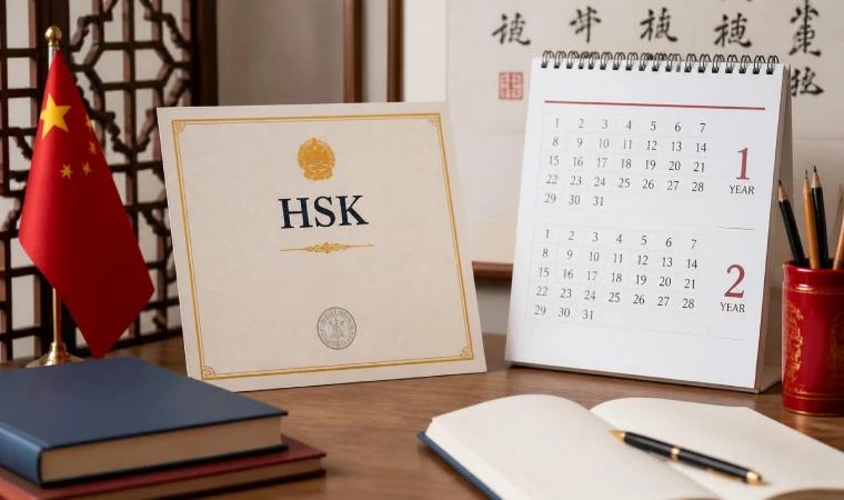اعتبار مدرک HSK و دوره دو ساله