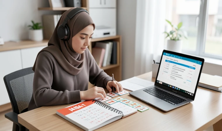 مطالعه برای آزمون HSK 1