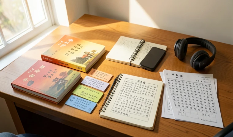 منابع و کتابهای پیشنهادی برای آمادگی آزمون HSK 4