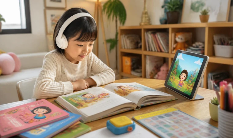 استفاده از کتاب و کارتون برای یادگیری زبان چینی کودکان