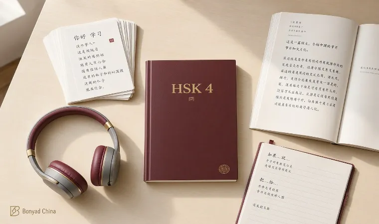 برای رسیدن به سطح HSK 4 چه مطالبی باید یاد بگیریم؟