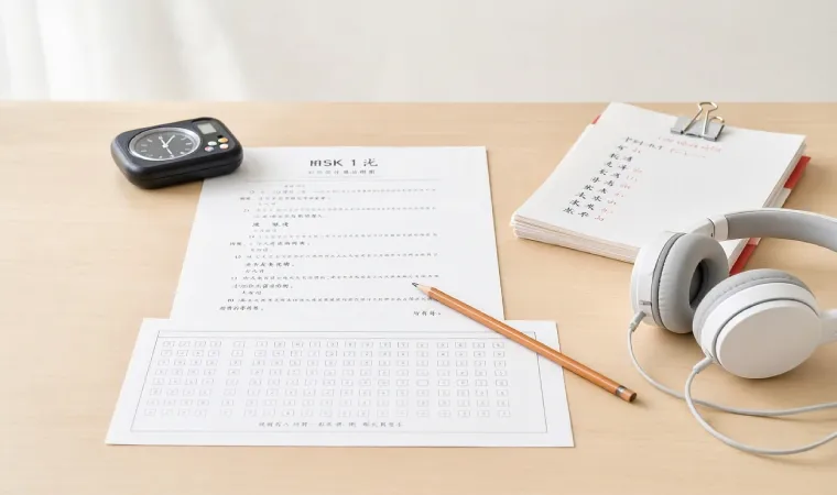 تمرین آزمون آزمایشی HSK 1