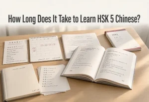 یادگیری HSK 5 چقدر طول می کشد